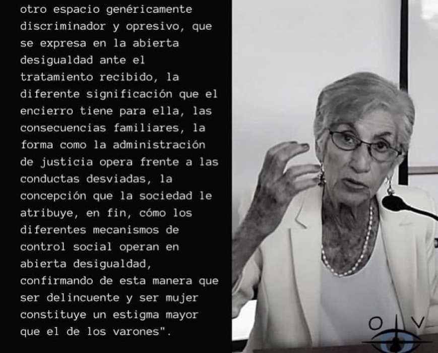 Fallecimiento de ex académica Carmen Antony